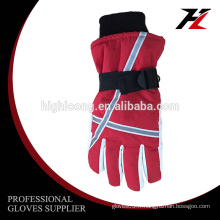 Vente en gros Nylon Taslon Gants de ski pour femme